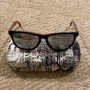 Men’s Red and Blue Oakley Sunglasses